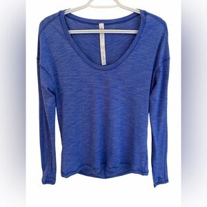 Lululemon Blue Long Sleeve Top